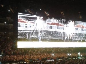 Bono taking a walk down Cedarwood Grove