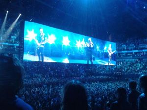 The video wall in action